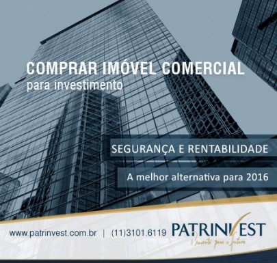 Comprar imóvel comercial para investimento