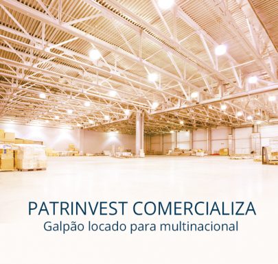 Venda de galpão locado para multinacional